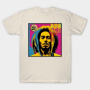 Reggae Music Legend Vinyl Record Artwork T-Shirt